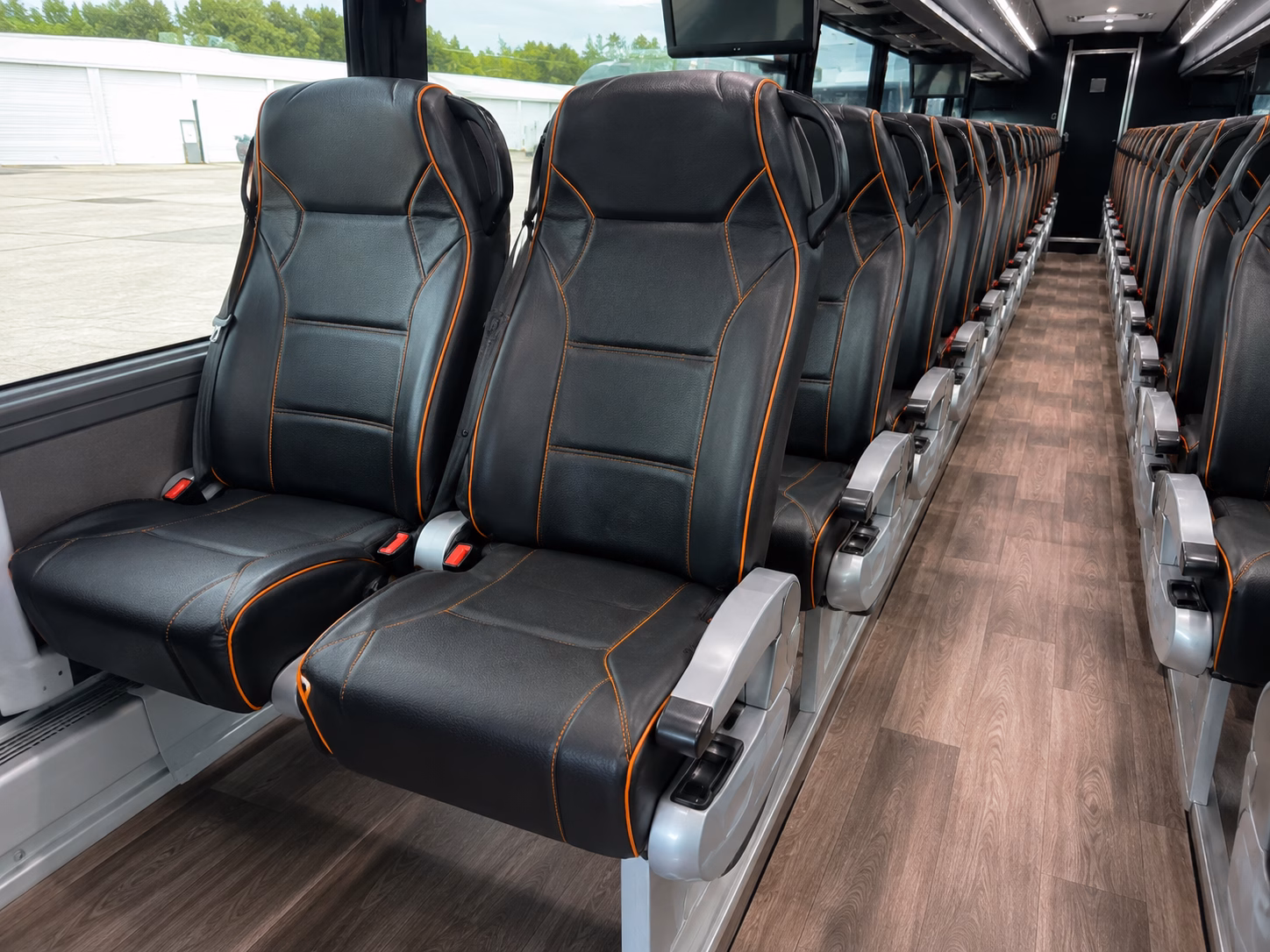 rochester hills bus rental service area